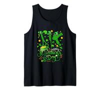 Happy St. Patrick's Day Hair Stylist Tools Shamrocks Parades Tank Top
