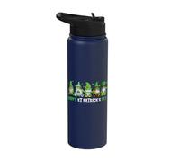 Happy St Patrick's Day Irish Gnomes Stainless Steel Insulated Water Bottle