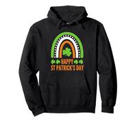Happy St Patrick's Day Irish Rainbow Pullover Hoodie