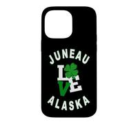 Happy St. Patricks Day, Juneau, Alaska Case for iPhone 14 Pro Max