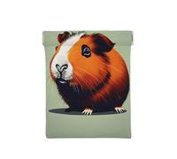 Happy St. Patrick'S Day Print Leather Coin Purse, Small Change Pouch Wallet,Squeeze Coin Purse Pouch For Men Women, Guinea Pig Illustration, One Size, Fashion