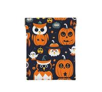 Happy St. Patrick'S Day Print Leather Coin Purse, Small Change Pouch Wallet,Squeeze Coin Purse Pouch For Men Women, Halloween Owl Ghost Pumpkin, One Size, Fashion