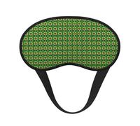 Happy St Patrick's Day Print Soft Washable Eye Masks for Cover Nap Light Blocking for Night Shift Sleep Aid