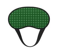 Happy St. Patrick's Day Print Soft Washable Eye Masks for Cover Nap Light Blocking for Night Shift Sleep Aid
