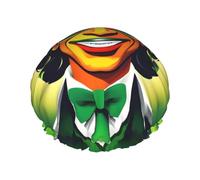 Happy St Patrick's Day shower caps with a double layer of, hold your hair well whether using them while showering or taking bath.