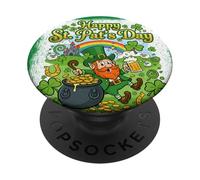 Happy St Pat's Day PopSockets Adhesive PopGrip