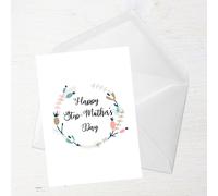 Happy Step-Mother's Day Greetings Card - Standard Card