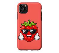 Happy Strawberry Thumbs Up Summer Cool Vibes Case for iPhone 11 Pro Max