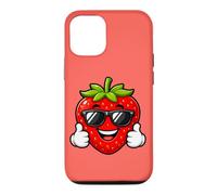 Happy Strawberry Thumbs Up Summer Cool Vibes Case for iPhone 12/12 Pro