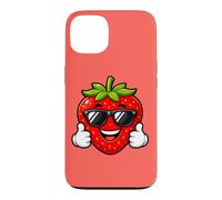 Happy Strawberry Thumbs Up Summer Cool Vibes Case for iPhone 13
