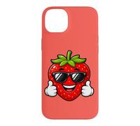 Happy Strawberry Thumbs Up Summer Cool Vibes Case for iPhone 14 Plus