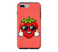 Happy Strawberry Thumbs Up Summer Cool Vibes Case for iPhone 7 Plus/8 Plus