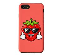 Happy Strawberry Thumbs Up Summer Cool Vibes Case for iPhone SE (2020) / 7/8