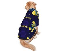 Happy Sukkot Sukkah Jewish Holiday Dog Costumes Puppy Hoodies Pullover Sweatshirt Winter Coat Pet Clothes For Small Dogs Cats L