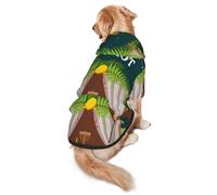 Happy Sukkot Sukkah Jewish Holiday Dog Costumes Puppy Hoodies Pullover Sweatshirt Winter Coat Pet Clothes For Small Dogs Cats S