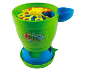 Happy Summer Popcorn Machine Bubble Blower