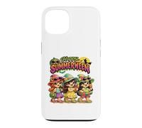 Happy Summerween Cute Witches Eating Ice Cream Summer Treats Case for iPhone 13