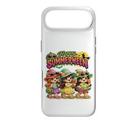Happy Summerween Cute Witches Eating Ice Cream Summer Treats Case for iPhone Air