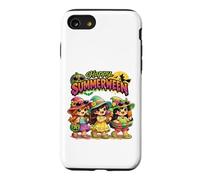 Happy Summerween Cute Witches Eating Ice Cream Summer Treats Case for iPhone SE (2020) / 7/8