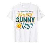 Happy Sunny Days Smiling Sun Summer Lover T-Shirt