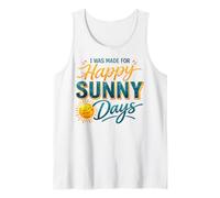 Happy Sunny Days Smiling Sun Summer Lover Tank Top