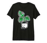 Happy Swiss Cheese Plant Premium T-Shirt