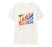 Happy Team Wellness Squad Workout Camp Yoga Crew Reset Nurse Premium T-Shirt
