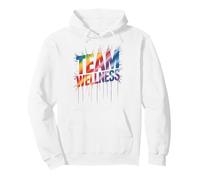 Happy TEAM WELLNESS Squad Workout Camp Yoga Crew Reset Nurse Pullover Hoodie