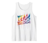 Happy Team Wellness Squad Workout Camp Yoga Crew Reset Nurse Tank Top