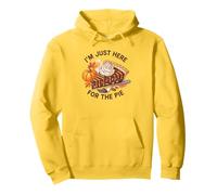 Happy Thanksgiving Fall Vibes I'm Just Here For The Pie Pullover Hoodie