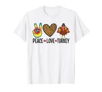 Happy Thanksgiving Family Lovers Thankful Blessed Grateful T-Shirt