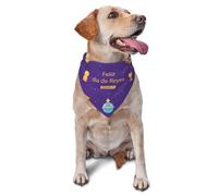Happy Three Kings Day Epiphany Day Dog Bandanas Triangle Bibs Pet Scarf For Small Medium Large Dogs And Cat