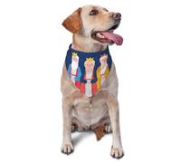 Happy Three Kings Day Epiphany Day Dog Bandanas Triangle Bibs Pet Scarf For Small Medium Large Dogs And Cat