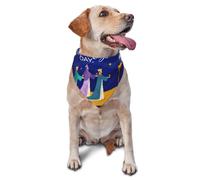 Happy Three Kings Day Epiphany Day Dog Bandanas Triangle Bibs Pet Scarf For Small Medium Large Dogs And Cat
