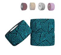 Happy Thumbs Tape Company - Gym & Hook Grip Tape - Thumb & Finger Protection - for Cross Training, Weightlifting, Gymnastics & More - Stretchy Adhesive Athletic Weightlifting Tape - 24 ft Long 3 Pack