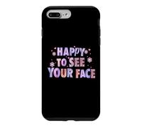 Happy to See Your Face Funny Back to School Teachers Student Case for iPhone 7 Plus/8 Plus