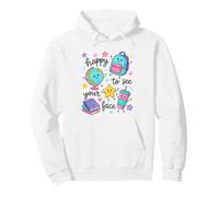 Happy To See Your Face School Welcome Crayon Pullover Hoodie