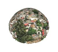 Happy Town Double Layer Shower Cap with Comfort Skin Friendly Design for Hair Protection During Bathing