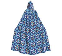 Happy Traditional Jewish Passover Halloween Witch Cloak Unisex Hooded Cloak For Festive Party Costume
