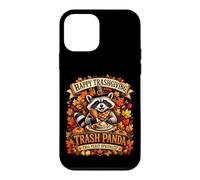 Happy Trashgiving Fall Feast Specialist Raccoon Art Case for iPhone 12 mini