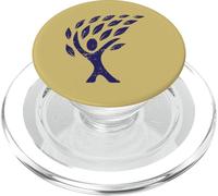 Happy Tree Earth Day Tree Lover Design PopSockets PopGrip for MagSafe