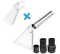 Happy Tree Universal Fit All Shop Vacs with 2-1/2"&1-7/8"&1-1/4" Adapters, Large & Small Clear Extractor Accessory for Upholstery & Carpet Cleaning and Car Detailing, Shop Vac Extraction Attachment