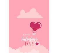 Happy Valentine’s Day - Bold and Easy Coloring Pages for Relaxation and Stress Relief, Perfect for Adults, Teens, and Kids with Adorable Valentine Designs - Cute and Cozy Coloring Book- 87 pages