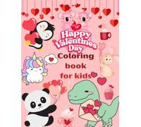 Happy Valentines Day Coloring book for Kids