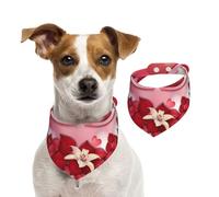 Happy Valentine'S Day,Pet Bib Scarf Cats Dog Bandana Dogs Towel Bib Adjustable Pet Scarf,S