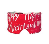 Happy Valentine's Day Print Eye and Ear Muffs Blackout Sleeping Noise Blocking Ear for Adults Kids Men Women