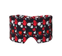Happy Valentine's Day Print Eye and Ear Muffs Blackout Sleeping Noise Blocking Ear for Adults Kids Men Women