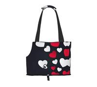Happy Valentine's Day2 print Puppy Carrier Walking Dog Bags Pets Dogs Carrier Bags for small Dogs and Cat and Rabbit