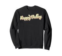 Happy Valley TShirt Retro Art Baseball Font Vintage Sweatshirt