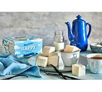 Happy Vanilla | Happy Mallows Gourmet Marshmallows | 100% Handmade | 100% Family Run (1 x 120g Box)